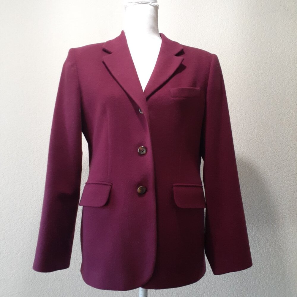 L.L. Bean Wool & Cashmere Blazer